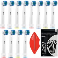 12x KOŃCÓWKA DO SZCZOTECZKI ORAL-B PRECISION CLEAN + DODATKI