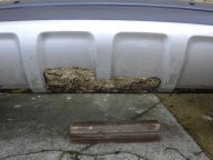 KIA SPORTAGE 4 IV 15- bumper rear rear part