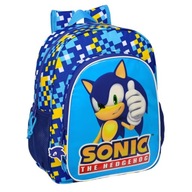 Školský batoh Sonic Speed 32 x 38 x 12 cm modrý