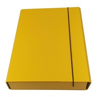 Kufrík s gumičkou žltý