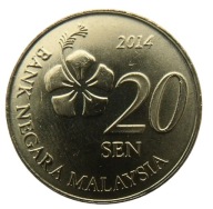 MALAJZIA 20 ÁLOM 2014 PÉNZVERDE VIRÁG
