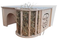 TENGERIMALAC HÁZIKÓ PÁLINKÁVAL/FA JÁTÉK/RÁGCSÁLÓHÁZ