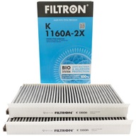 Filtron K 1160A-2x Filter, vetranie priestoru pre cestujúcich