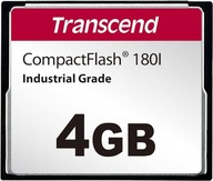 TRANSCEND 4 GB CF Compact Flash CF180I przemysłowa SLC mode WD-15 Wide Temp