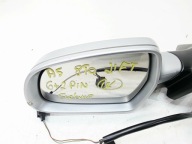 mirror exterior left AUDI A5 8T0 LIFT COUPE silver 6+2 PIN UK