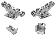 WDB 9-válcový pojízdný vozík na profil 80 - komplet