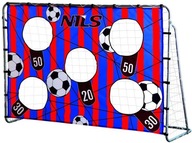 NILS Futbalová bránka 215x150 cm + Sieť + Zameriavací panel