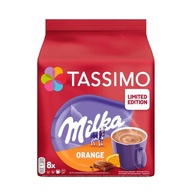 Czekolada Milka do picia, kapsułki Tassimo Milka Orange Hot Choco 8 szt.