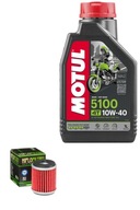 Servisná sada olej Motul, olejový filter HF140 pre motocykel Yamaha MT125