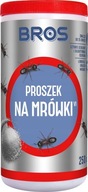 BROS PROSZEK ŚRODEK PREPARAT NA MRÓWKI LIKWIDUJE GNIAZDA SZYBKO DZIAŁA 250G