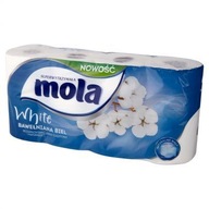 Neparfumovaný toaletný papier Mola 8 ks