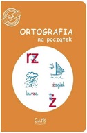 Zeszyt do nauki ortografii A4 32k linia Ortografia na początek RZ/Ż , Gatis