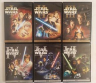 Star Wars I-VI komplet 6x DVD polski DUBBING gwiezdne wojny 1-6 6 części