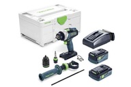 Vŕtací skrutkovač Festool TDC 18/4 5,0/4,0 I-Plus 577649