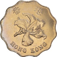 Moneta, Hong Kong, Elizabeth II, 2 Dollars, 1995,