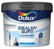 DULUx FARBA IDEÁLNY ANTIREFLEXNÁ STROP BIELA 9L