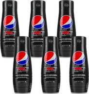 6× Sirup SodaStream Pepsi MAX 440 ml