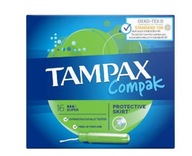 Tampax Compak Super Tampony z aplikatorem, 16 sztuk