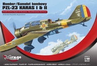 PZL-23 Karaś I & II Królewskie Rumuńskie siły powietr, Mirage Hobby 481304