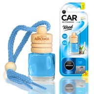 ZAPACH SAMOCHODOWY AROMA CAR WOOD 6ML FRESH LINEN ODŚWIEŻACZ DO AUTA