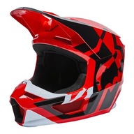 Kask FOX JUNIOR V1 LUX FLUORESCENT RED GRATISY