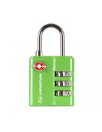 Kłódka Lifeventure TSA Combi Lock green