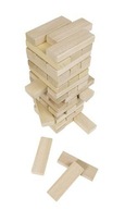 Drewniana gra zręcznościowa Upadająca wieża Goki