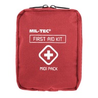 Apteczka z wyposażeniem Mil-Tec First Aid Pack Midi - czerwona