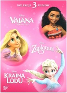 DISNEY KSIĘŻNICZKA: VAIANA / ZAPLĄTANI / KRAINA LODU (3DVD)