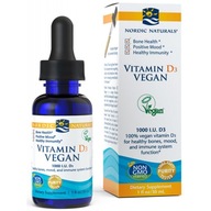 NORDIC NATURALS Vitamín D3 Vegan 1000 IU 30ml