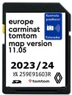 NAJNOWSZA MAPA RENAULT CARMINAT TOMTOM 11.05 EU