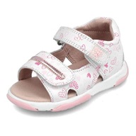 Dievčenské sandále GARVALIN 202324 biela/ružová se