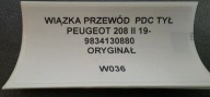bundle wiring PDC rear part PEUGEOT 208 II 19- original 9834130880