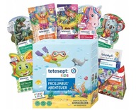 TETESEPT ADVENTURE ZESTAW DO KĄPIELI DLA DZIECI 9szt PE36