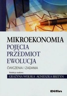 Mikroekononia. Pojęcia przedmiot ewolucja. Ćwiczenia i zadania