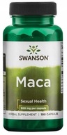 SWANSON Maca 500 mg potencja 100 kapsułek