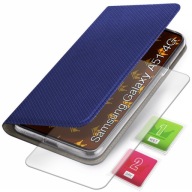 Flip tok Kingglass Samsung Galaxy A51-hez, kék