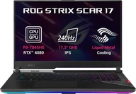 Notebook Asus ROG Strix SCAR 17 17,3 " AMD Ryzen 9 32 GB / 1024 GB čierny