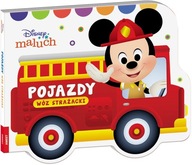 DISNEY MALUCH KSIĄŻECZKA POJAZDY WÓZ STRAŻACKI