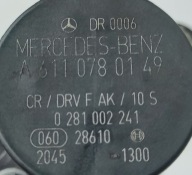 Rampe injection MERCEDES W210 2.2 CDI 0445214004