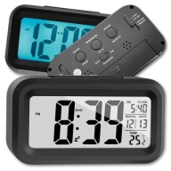 ELEKTRONIKUS ÓRA LED ÉBRESZTŐÓRA HÁTTÉRVILÁGÍTÁSÚ MODERN HŐMÉRŐ DÁTUM