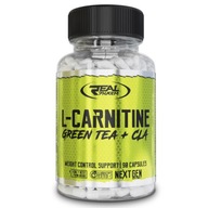 REAL PHARM L-Carnitine Green Tea+CLA 90caps METABOLIZMUS REDUKCIA