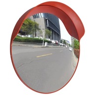 Konvexné cestné zrkadlo 60 cm oranžový plast