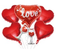 dekoracje na walentynki- Balony I LOVE YOU