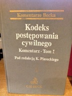 Kodeks postępowania cywilnego - Piasecki t. 1+2 / b
