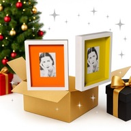 2X SADA FOTORÁMČEKOV SHADOW BOX VITRÍNA KVETY SUVENÍR DARČEK VEĽKÝ