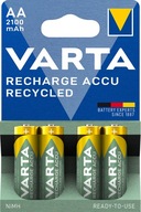 4 x akumulatorki Varta Ready2use R6 AA Ni-MH 2100m