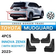 4ks Car PP Mudguards For Innova Zenix 2023 (Premium)