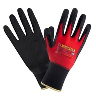 Rukavice pracovné rukavice priedušné nylonové X-AIRFLEX veľ. 8