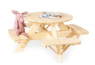 PINOLINO lavička/piknikový stôl pre deti (298)